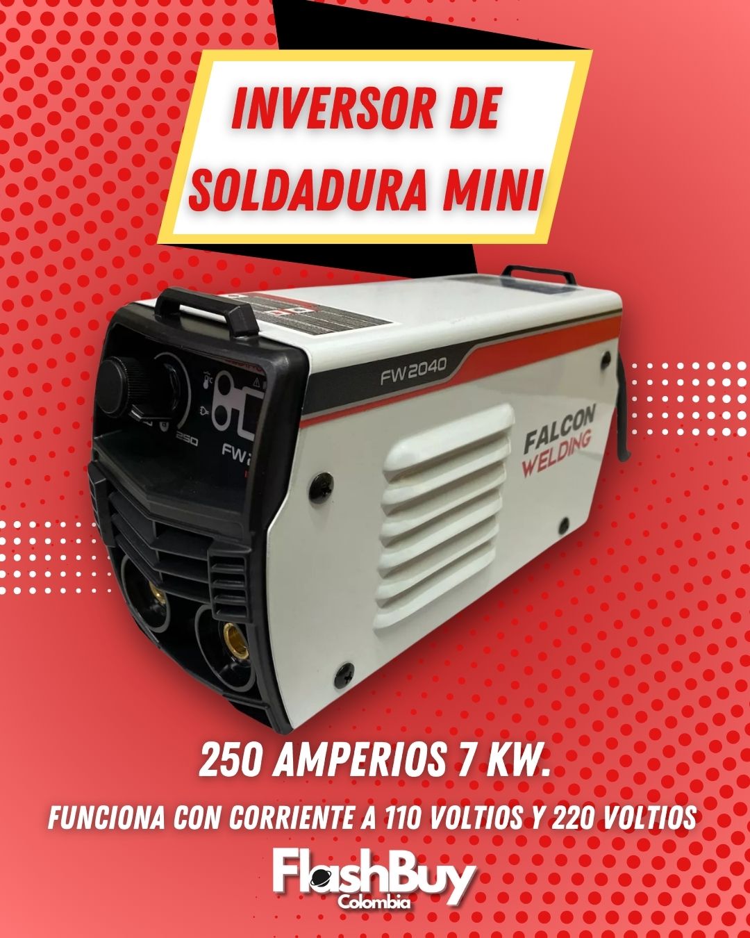 Inversor de Soldadura Mini 250Amp