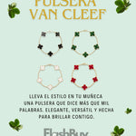 Pulsera Van Cleef En Acero Inoxidable