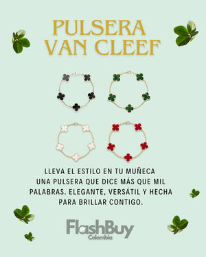 Pulsera Van Cleef En Acero Inoxidable