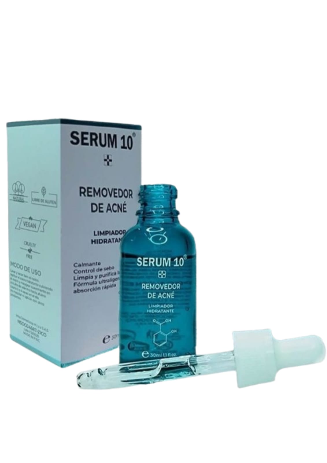 Serum 10 Removedor De Acné